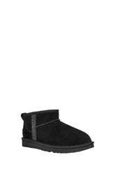 UGG Eskimo Boots Classic Ultra Mini Bling Nero Nero